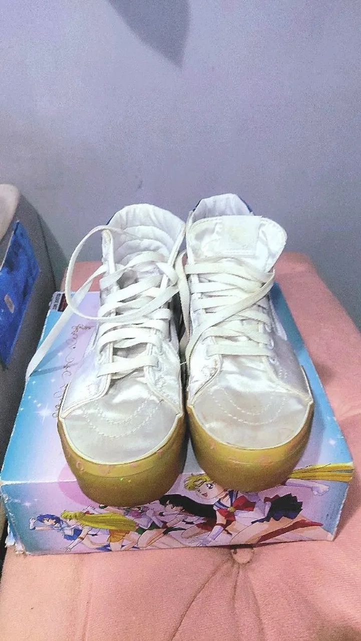 Tênis Vans Sailor Moon 34 Edição Limitada  - Foto 4