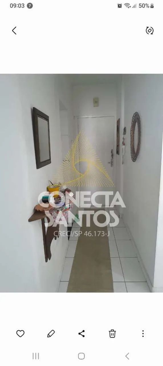 Apto 1 quarto Itararé S Vicente R$350mil Cod: 2010 - Foto 3