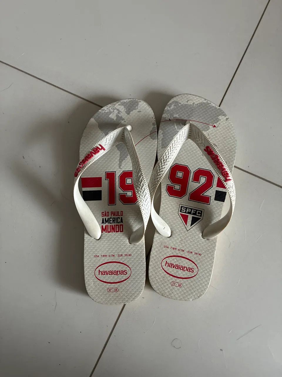 Chinelo do São Paulo 