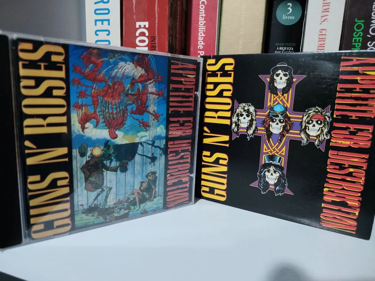 Coleção Guns n Roses, CDs e DVDs