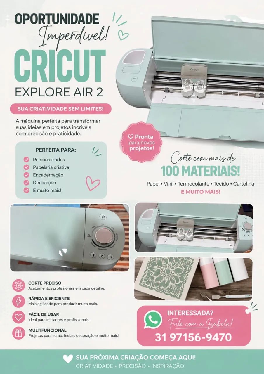 Máquina de corte cricut