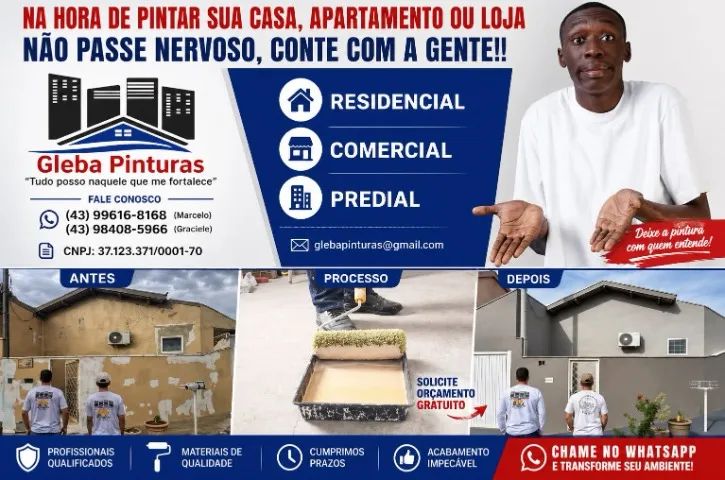 Pintor equipe agil e  qualificada