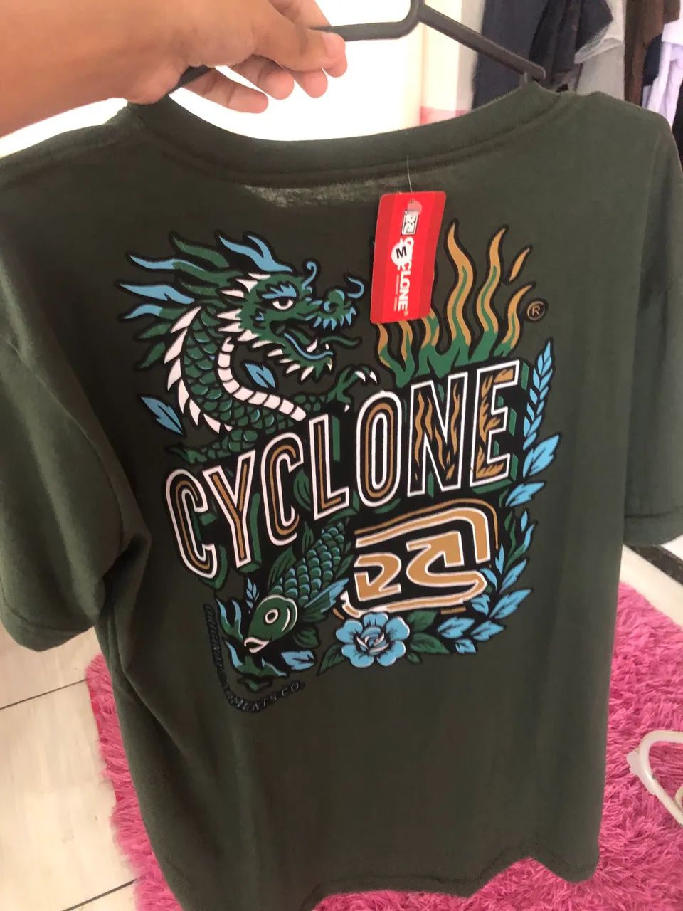 Camisa da ciclone 