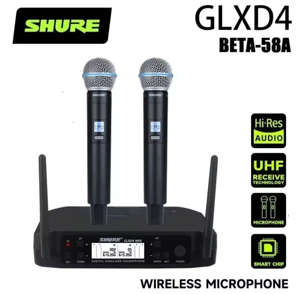Microfone GLXD4 / Beta 58a UHF - Foto 5
