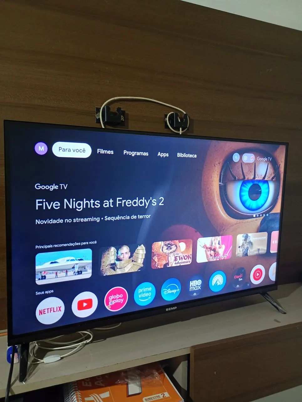 Smart Tv Semp 32 Polegadas Nova na Caixa  - Foto 2