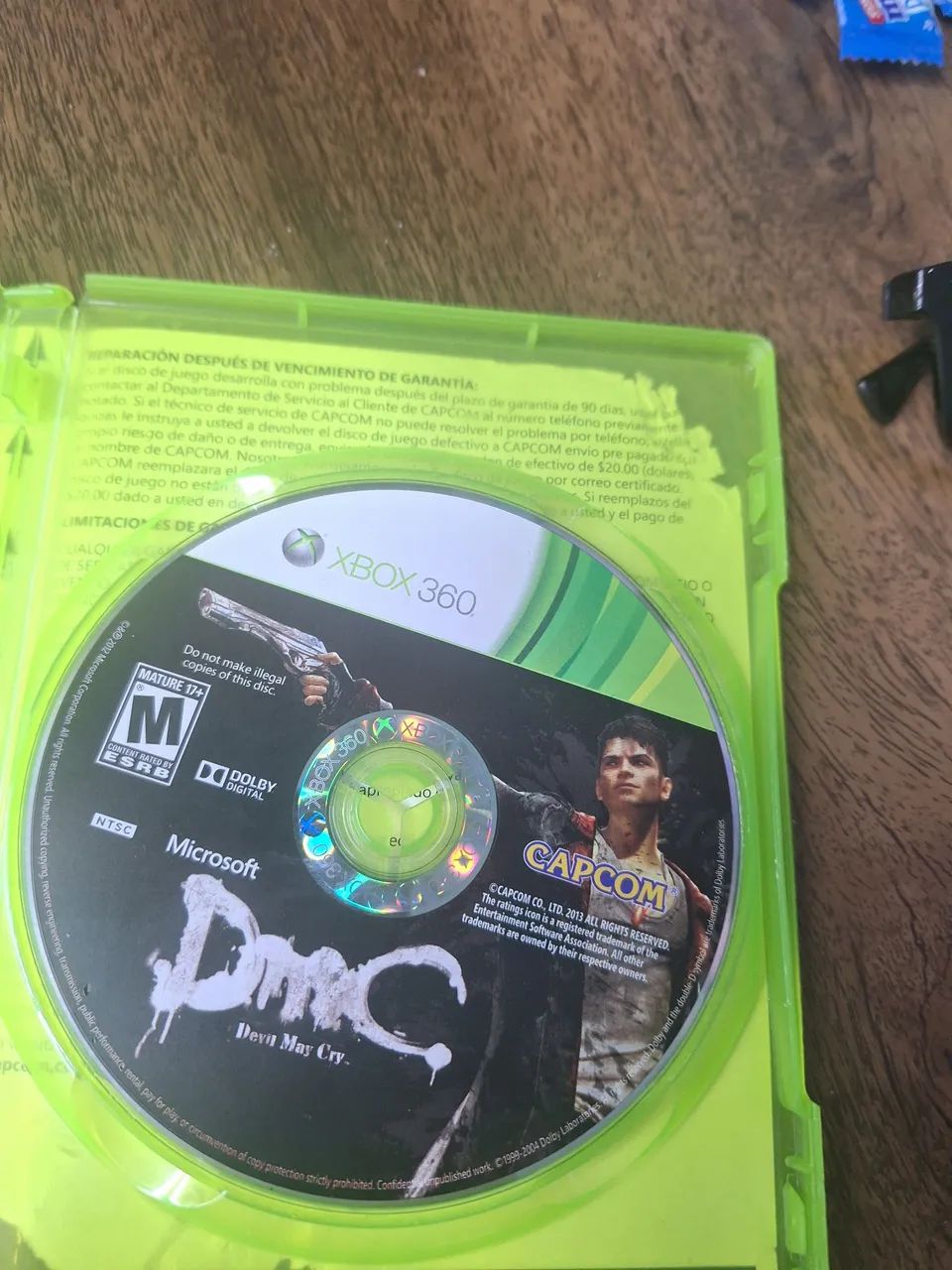 Kinect +jogo Devil my cry original xbox 360 - Foto 5
