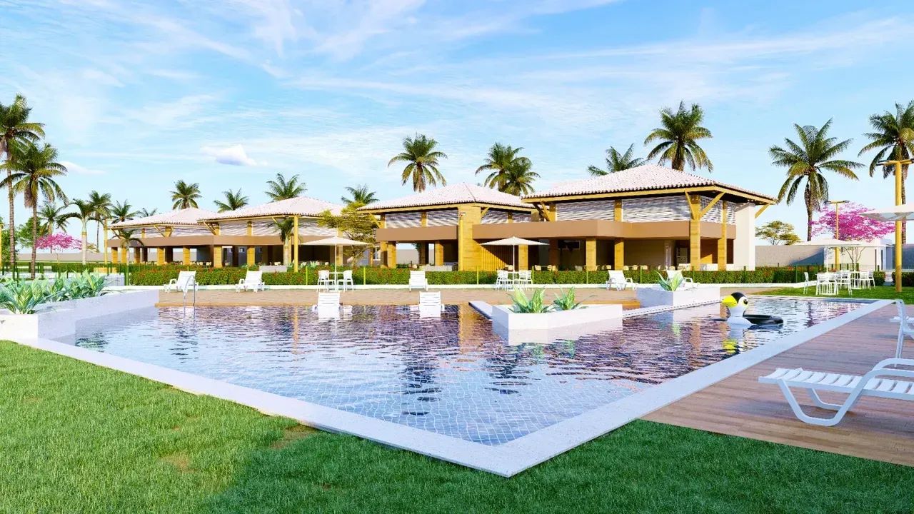Perto do clube - Repasse Lote Meliá Residence - Rainha dos Lotes - Foto 4