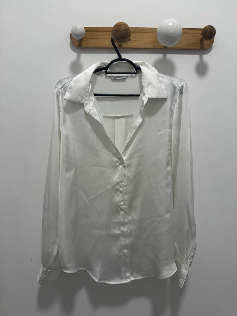 Camisa acetinada Renner 