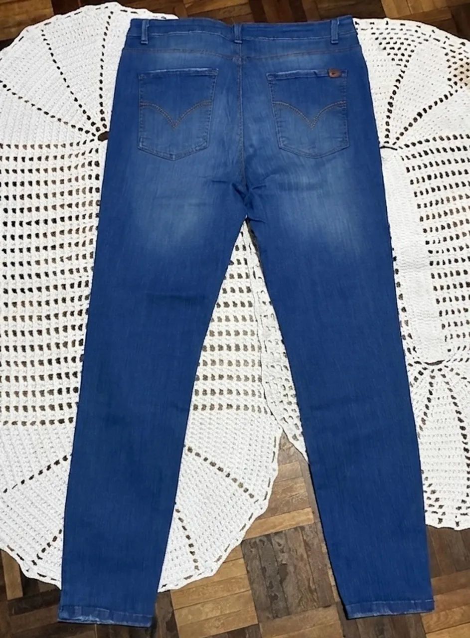 pool jeans cigarrete tamanho 46 - Foto 3