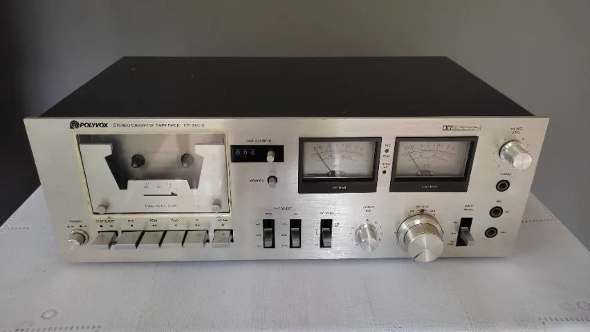 tape deck polyvox cp750d em otimo estado - Foto 3