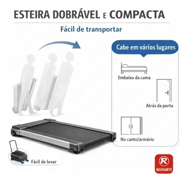 Esteira Ergométrica Residencial - Foto 4