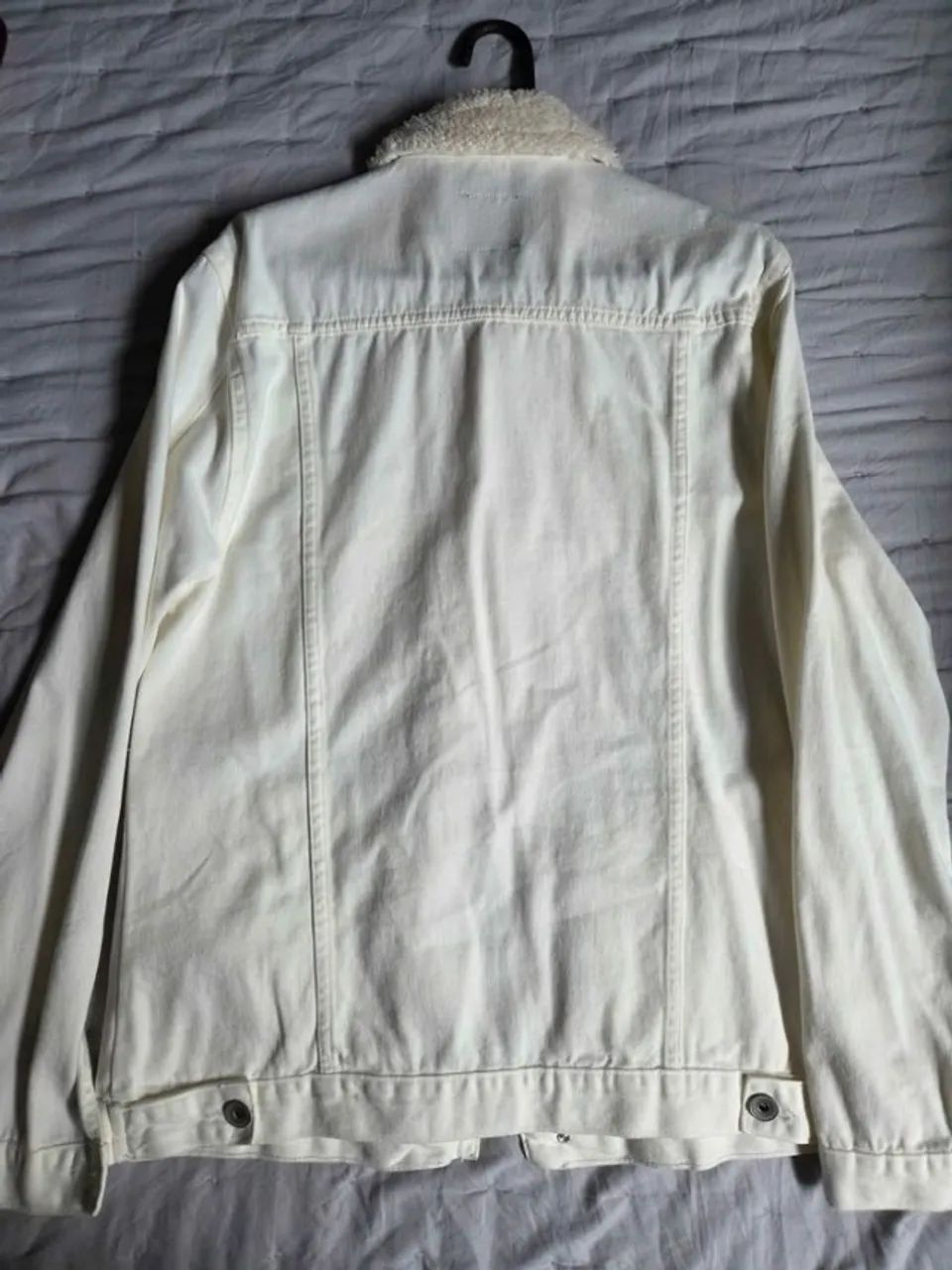 Jaqueta Sarja Off White - Foto 3