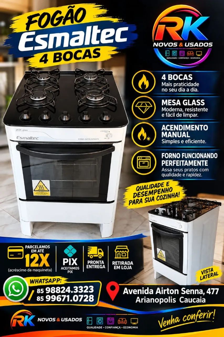 Fogão Esmaltec