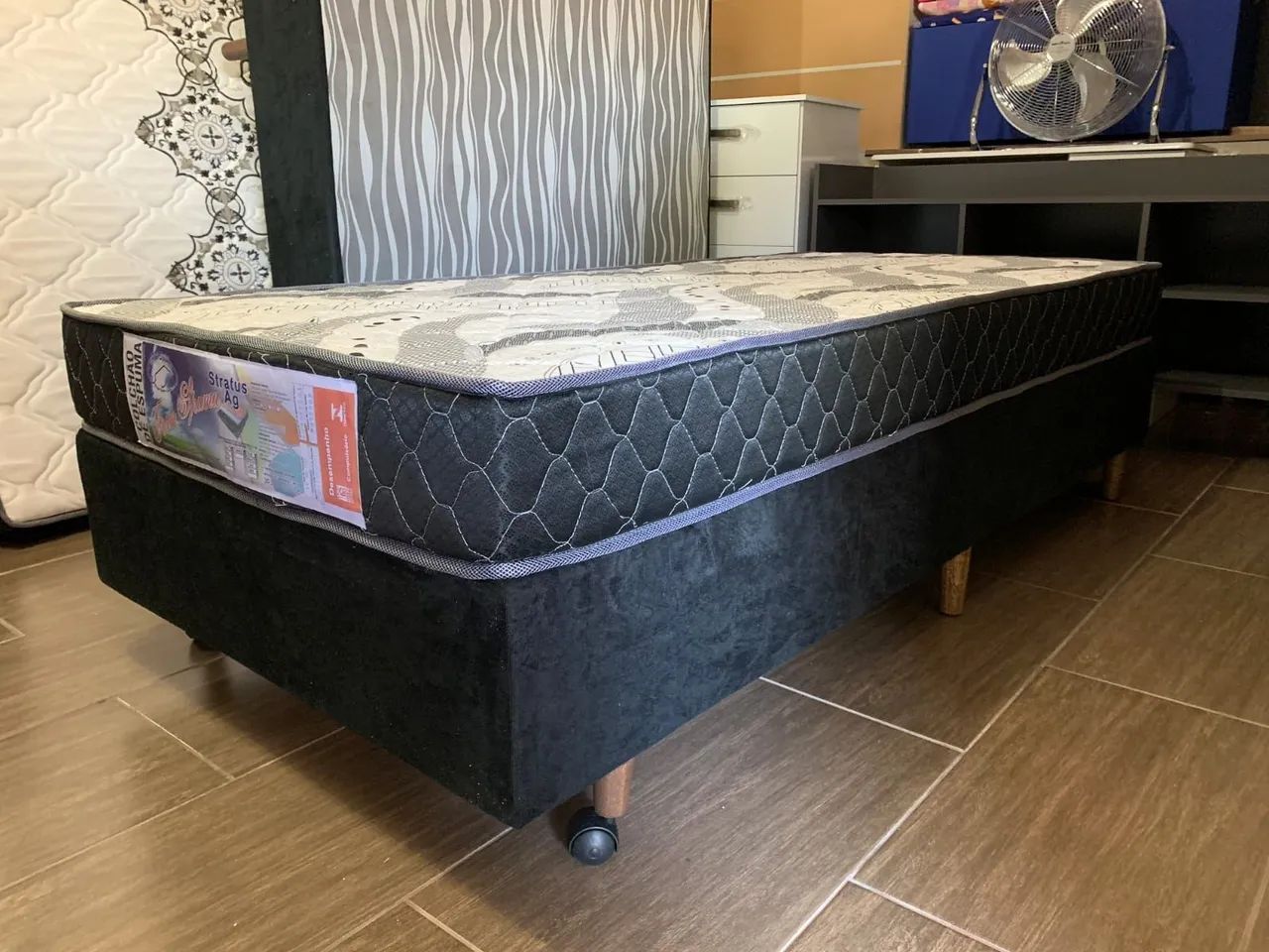 CAMA BOX SOLTEIRO - NOVA / ENTREGAMOS  - Foto 3