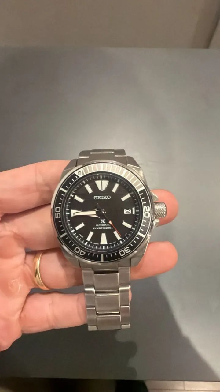 Seiko Prospex Samurai Automatico Preto SRPF03 - Foto 3