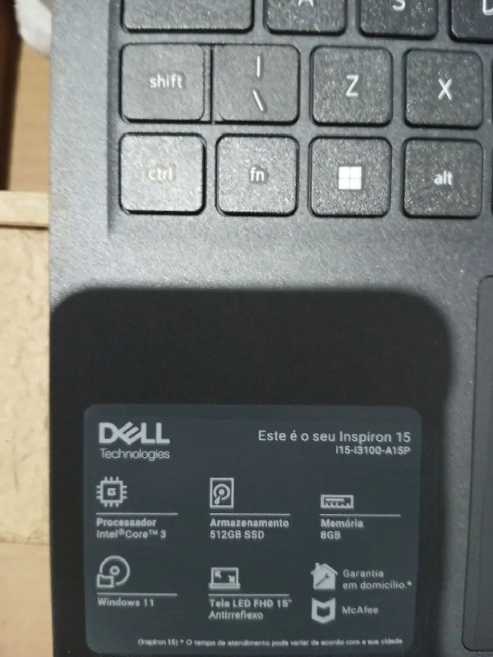 Vendo notebook Dell novo - Foto 3