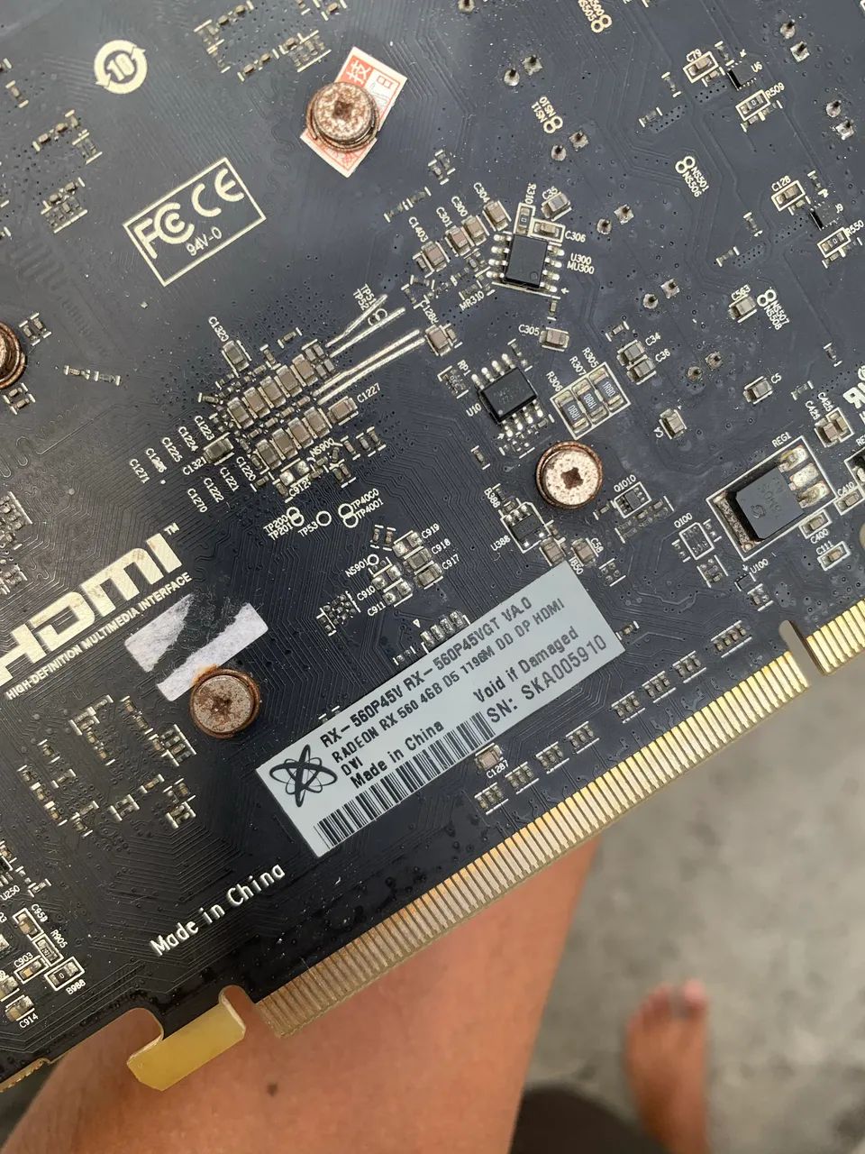 placa de vídeo Rx 560 4gb - Foto 3
