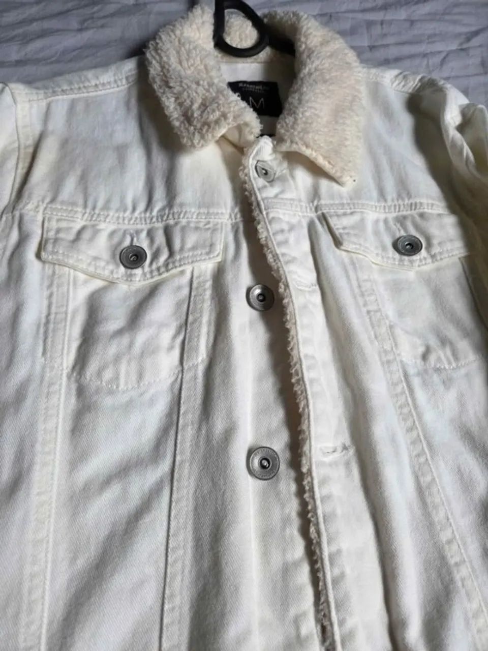 Jaqueta Sarja Off White - Foto 2