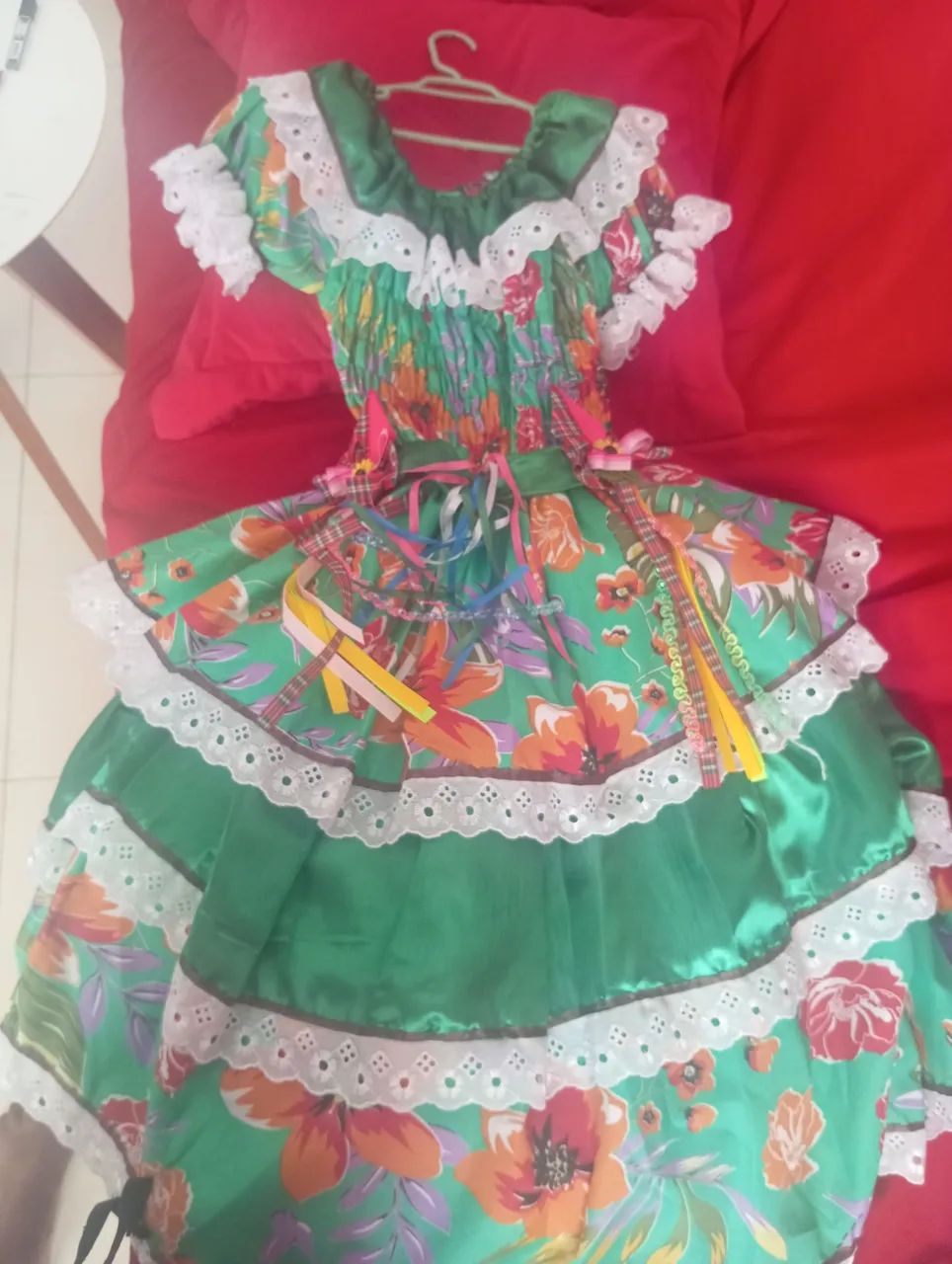Vendo vestido de quadrilha infantil  - Foto 2