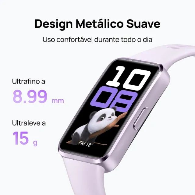 (Novo) SmartWatch Huawei band 10 verde - Foto 4
