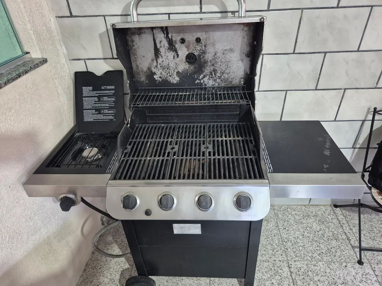 Churrasqueira a bafo e gás - Foto 2