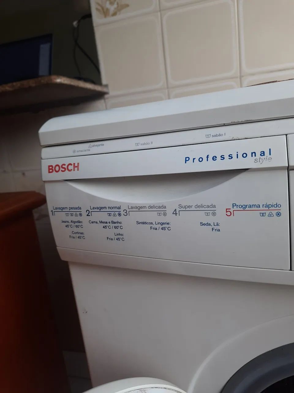 Máquina de lavar roupa frontal boch Professional style - Foto 5