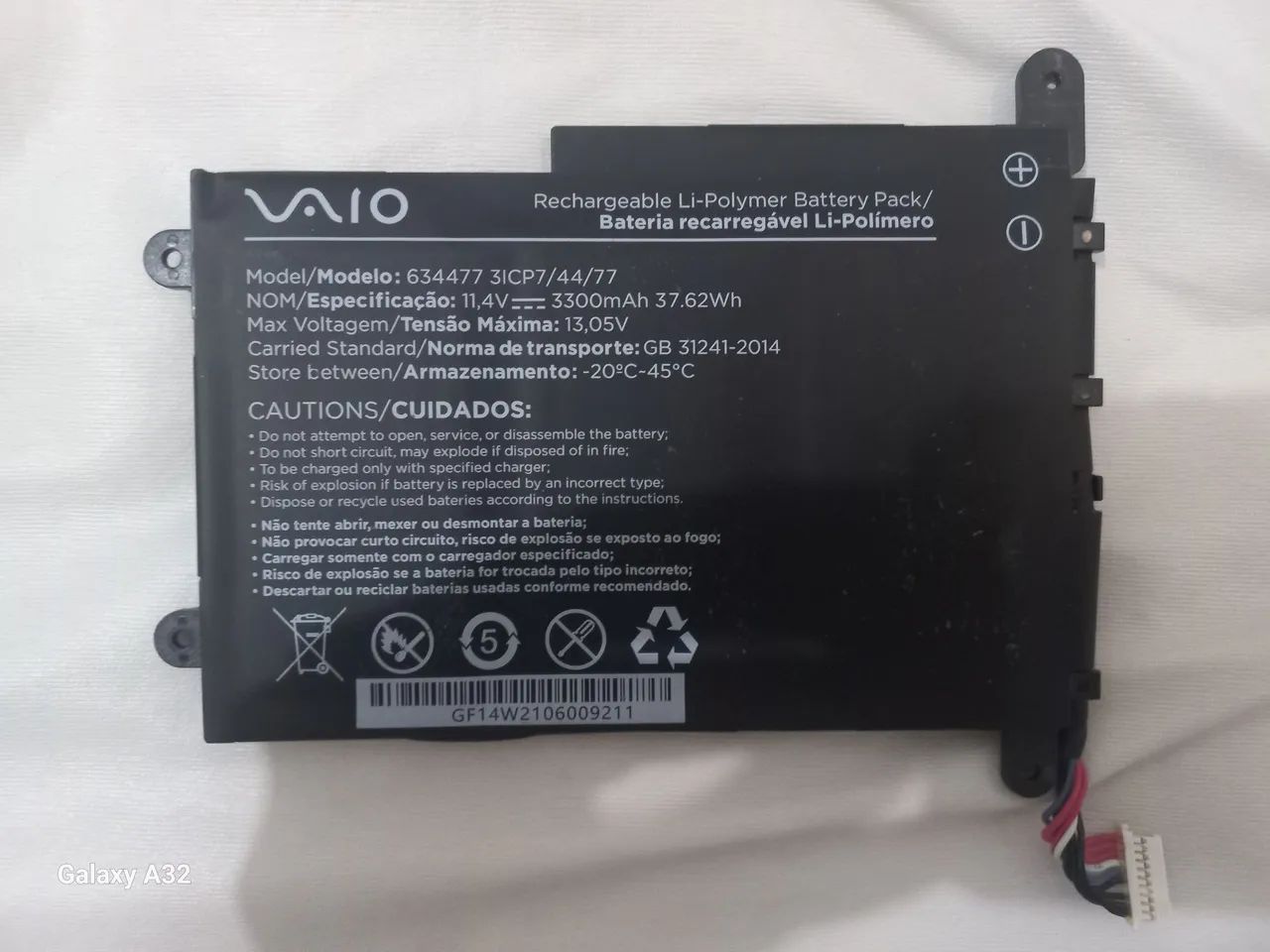 Bateria vaio FE15