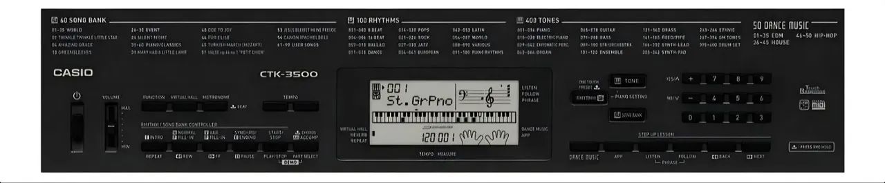 Teclado Casio CTK-3500  - Foto 3