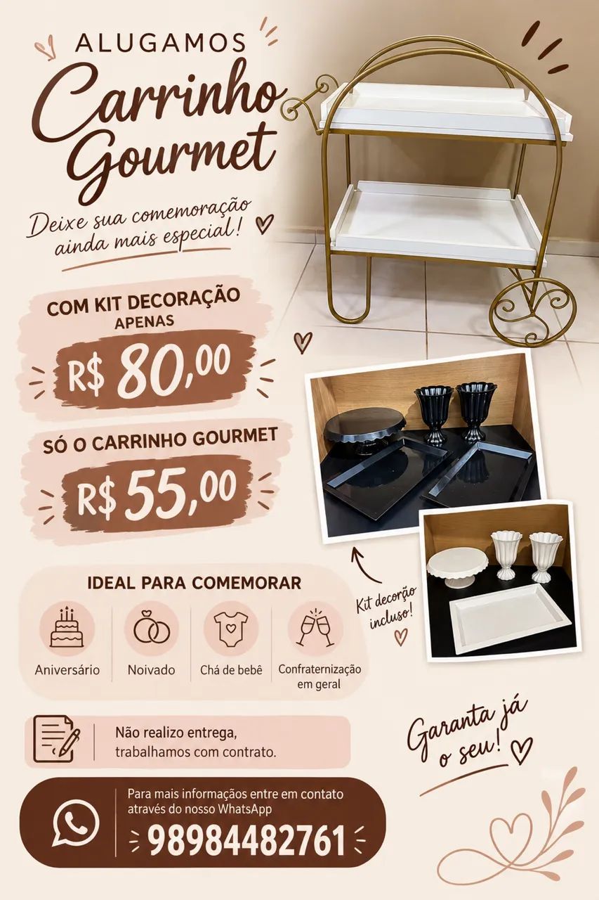Carrinho de festa