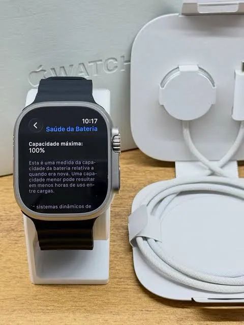 Apple Watch Ultra 3 - bateria 100%