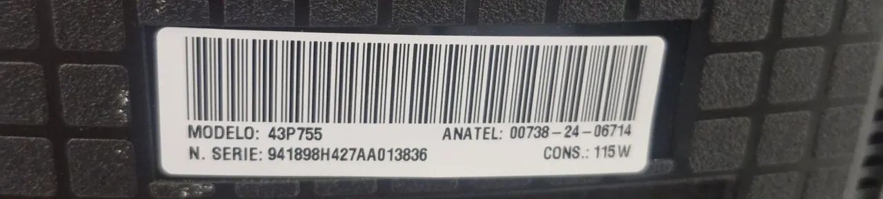 TV TCL 32 polegadas, com defeito - Foto 3