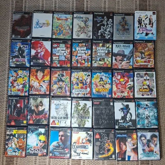 JOGOS ORIGINAIS JAPONESES DE PLAYSTATION 2 - PS2 - Jogos de Vídeo