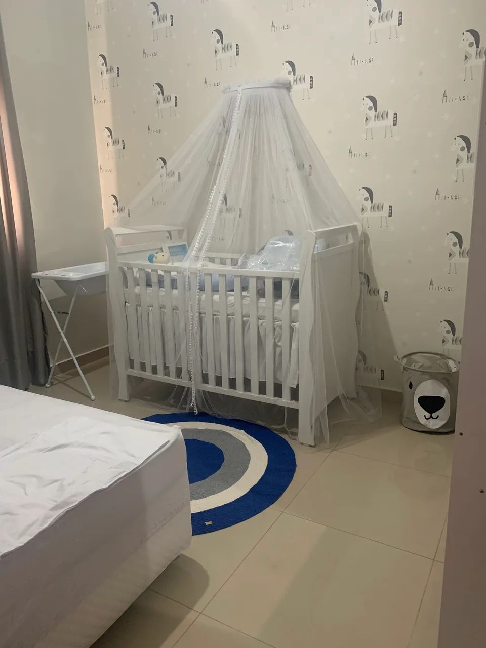 Berço com cortinado  - Foto 2