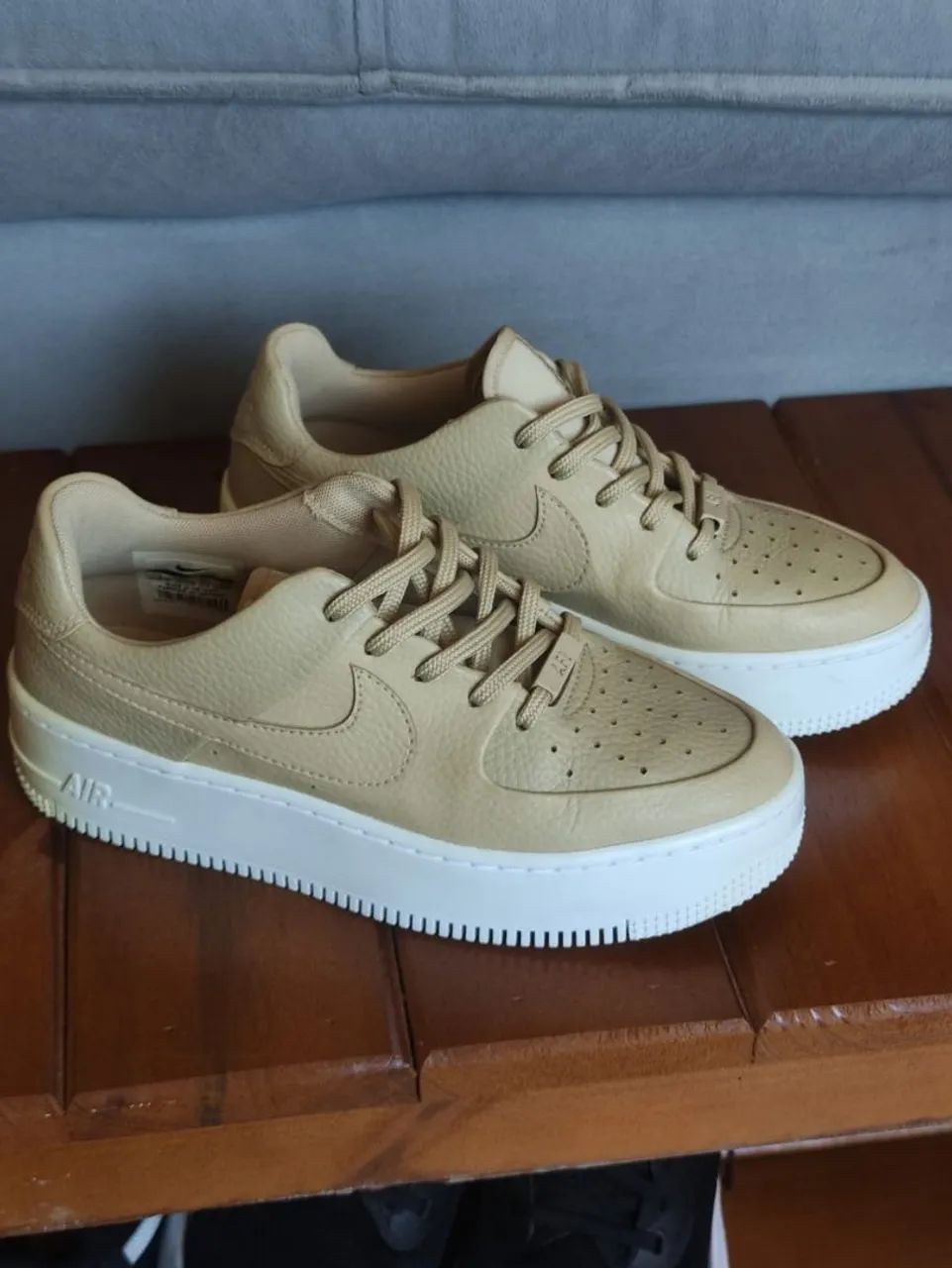 Tênis Nike Air Force 1 Sage Low Desert Ore - Foto 2