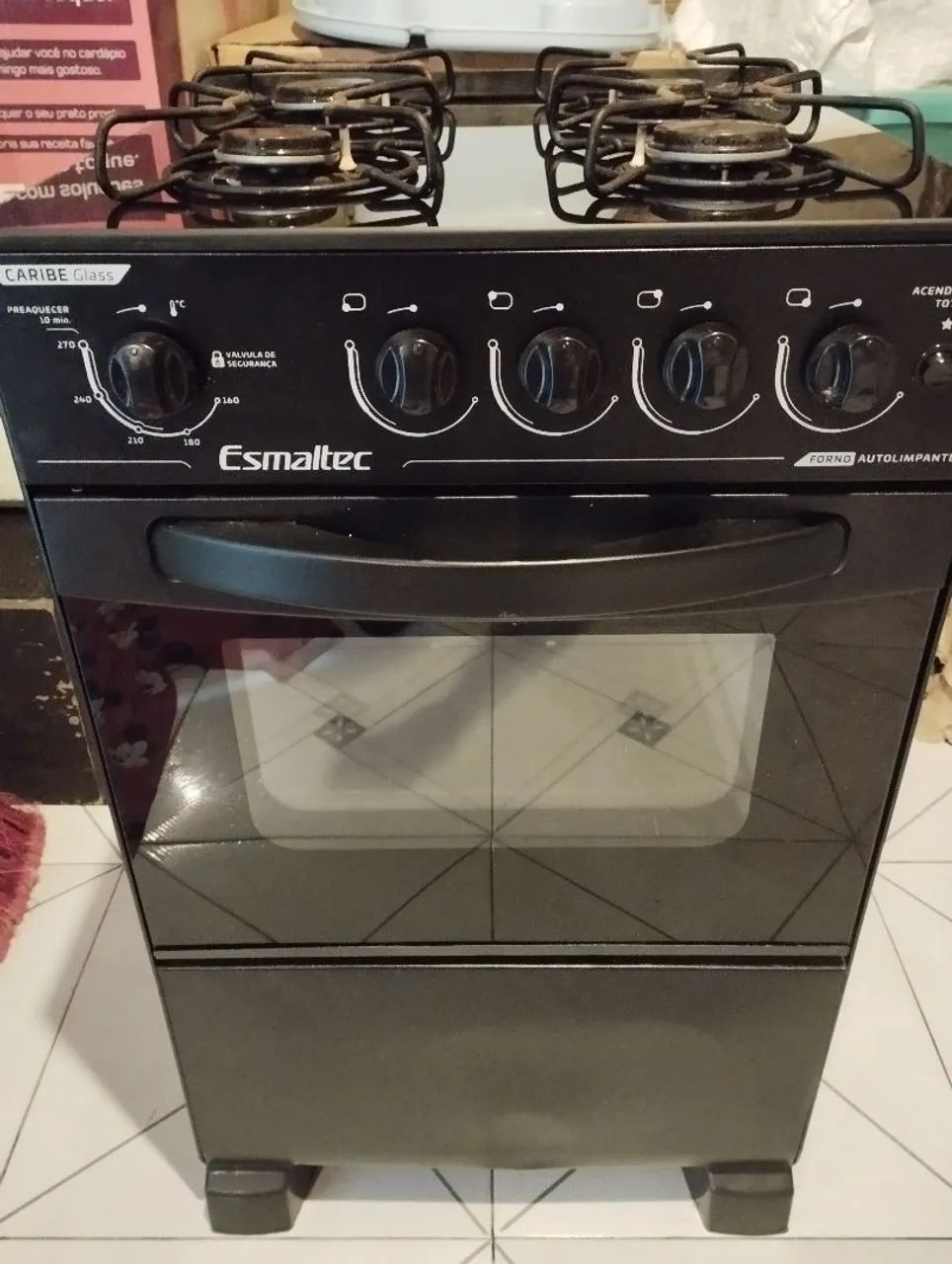 Fogão esmaltec 