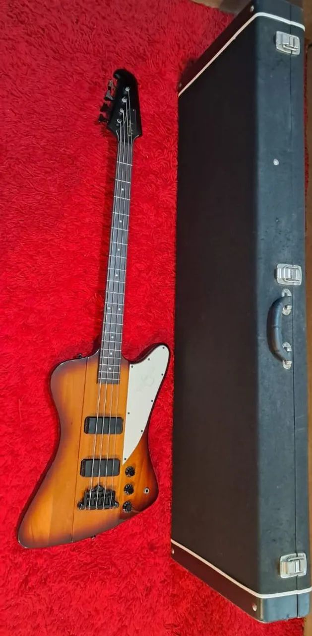 BAIXO EPIPHONE - THUNDERBIRD IV - COM HARDCASE - Foto 3