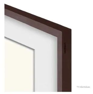 Moldura Samsung branca 55' polegadas - Foto 4