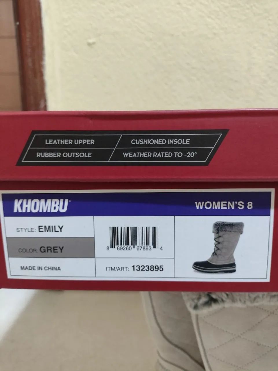 Bota KHOMBU para neve - Foto 4