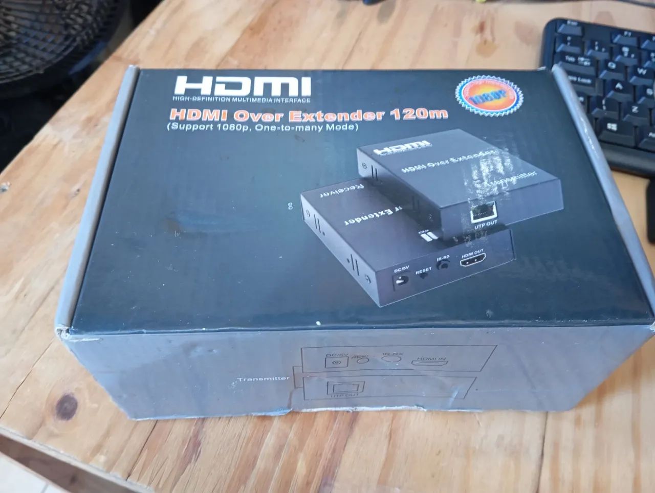 Extensor HDMI via cabo de rede (HDMI Over Ethernet Extender)