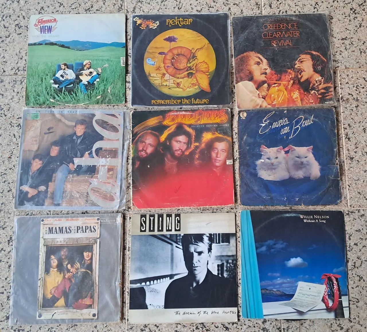 Lote LPs-VINIL Rock, Prog, Pop 