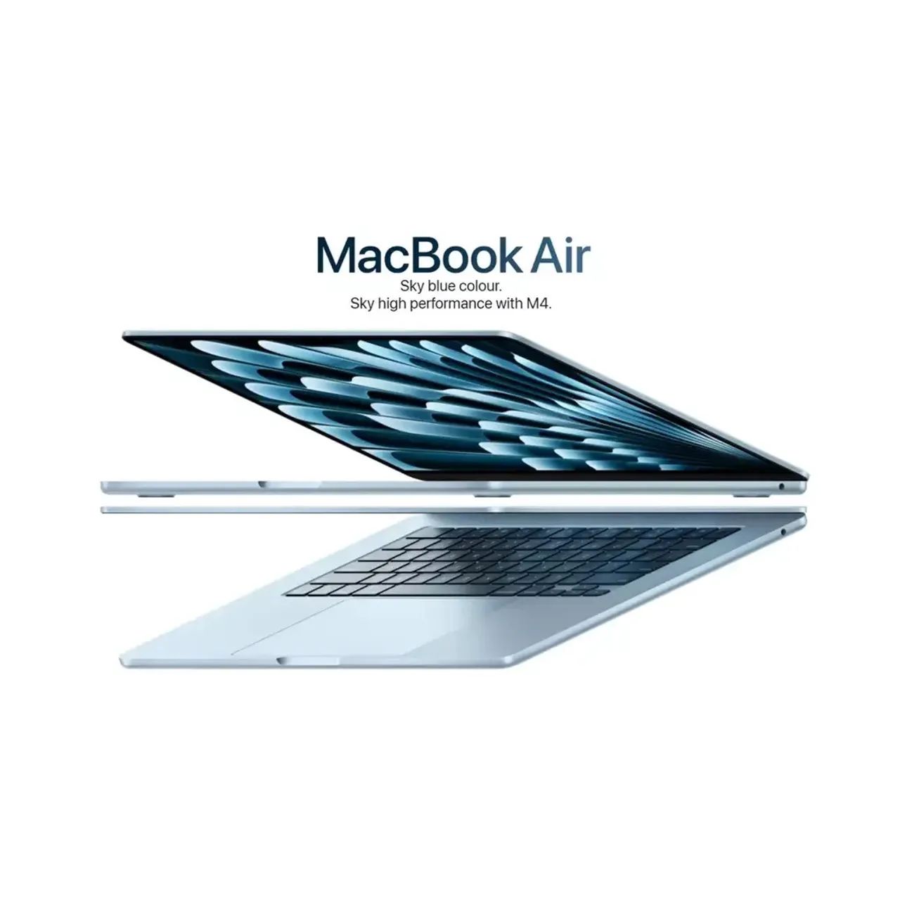 ほぼ新品 MacBook Air M4 16GBメモリ 512GB スカイブルー MACBOOK AIR M4 13