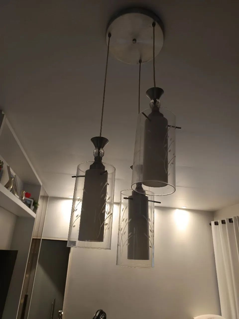 Luminária 3 luzes  - Foto 3