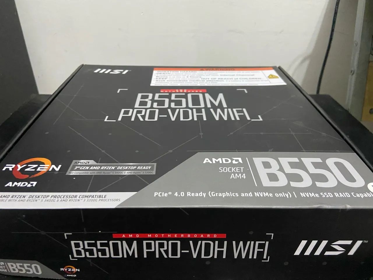 Placa-Mãe B550M PRO-VDH WIFI