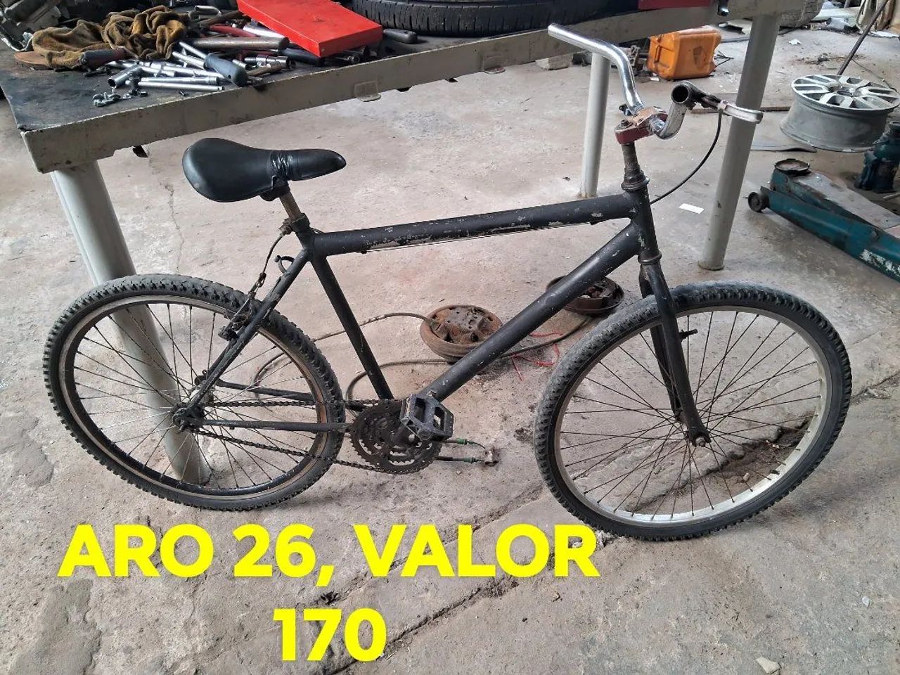 Bicicleta aro 26 Faço Entrega  - Foto 2