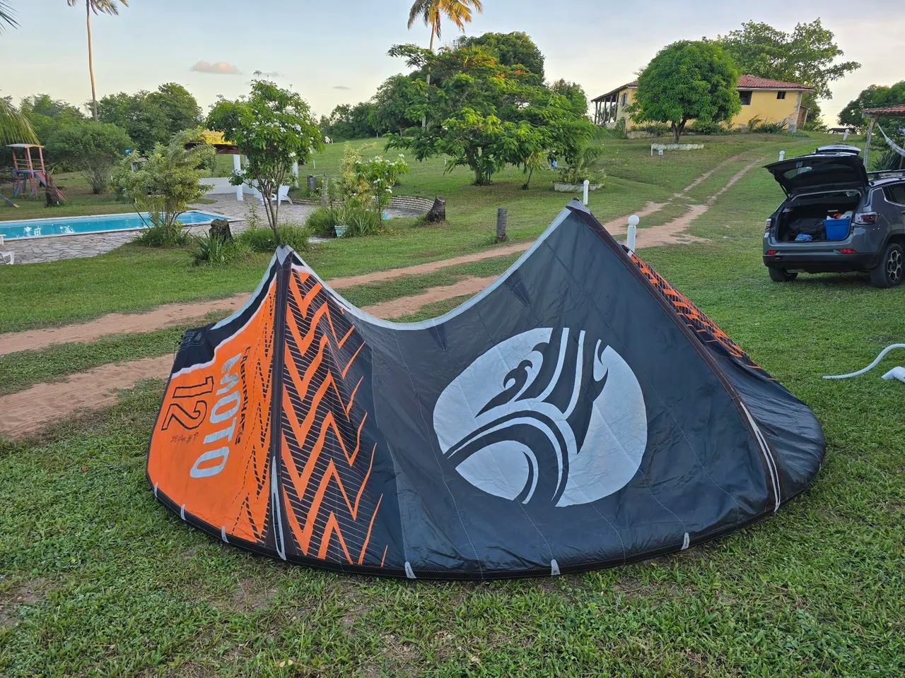 Kite Cabrinha Moto 12m em estado de novo  - Foto 2