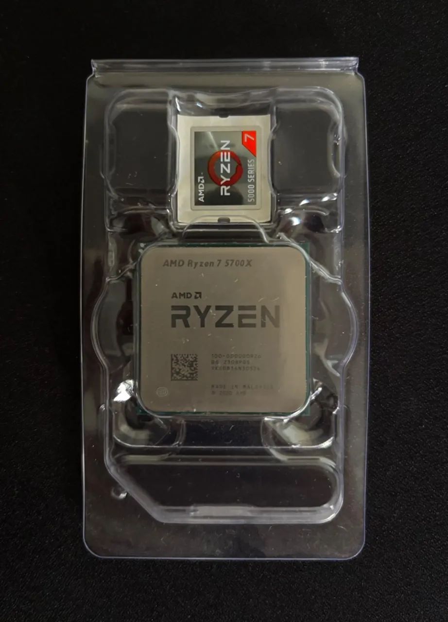 Ryzen 7 5700x - Com caixa e manual