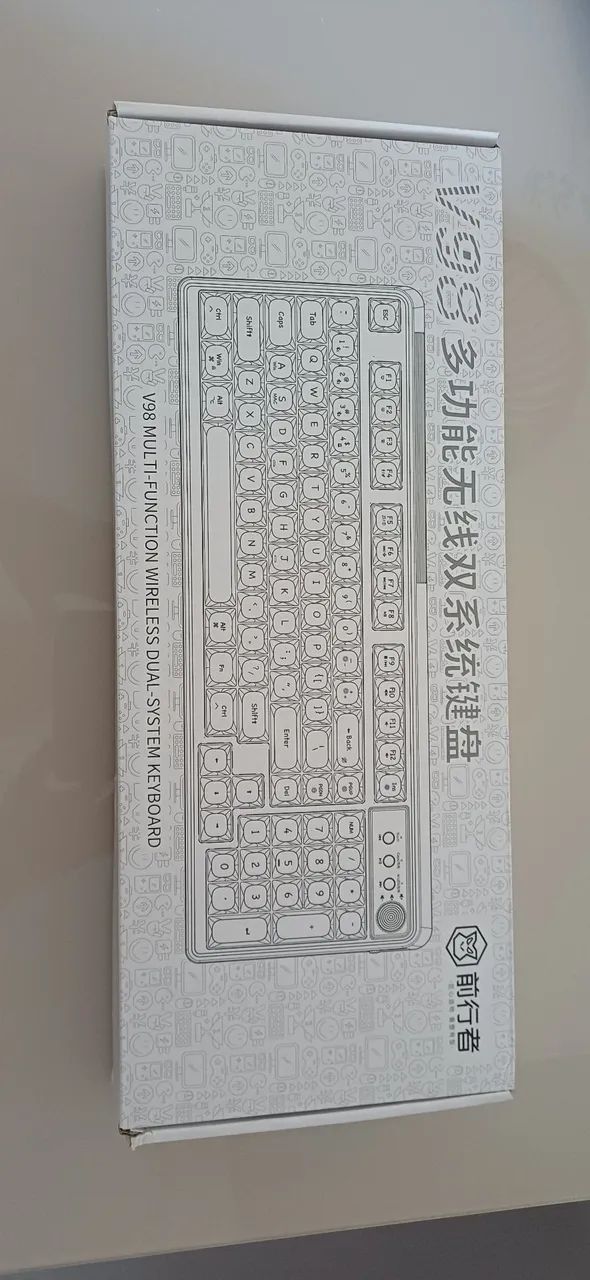Teclado V98 multidevice - retroiluminado - Foto 5