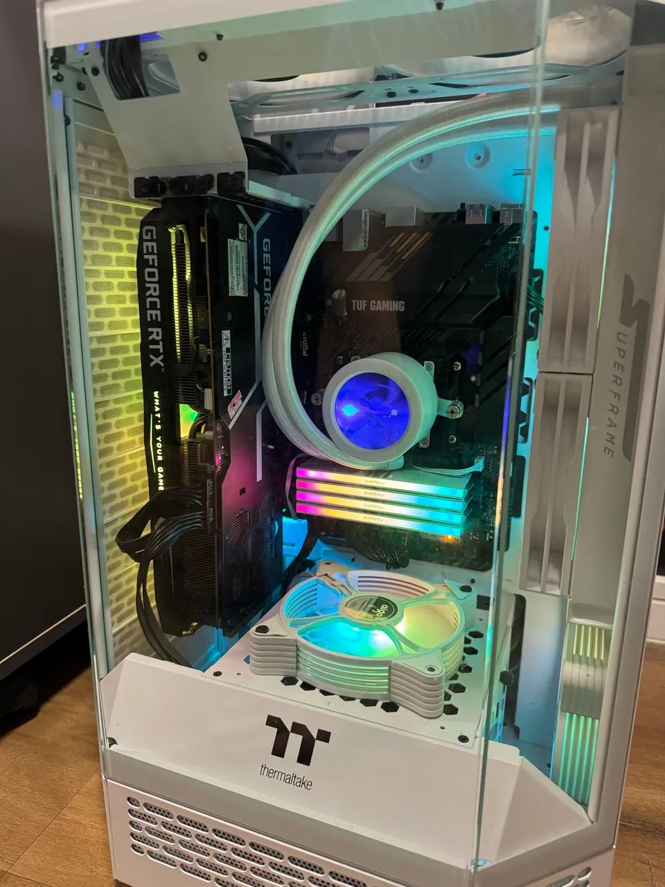 Pc gamer topo de linha lindo rtx 3080 32ram  - Foto 4