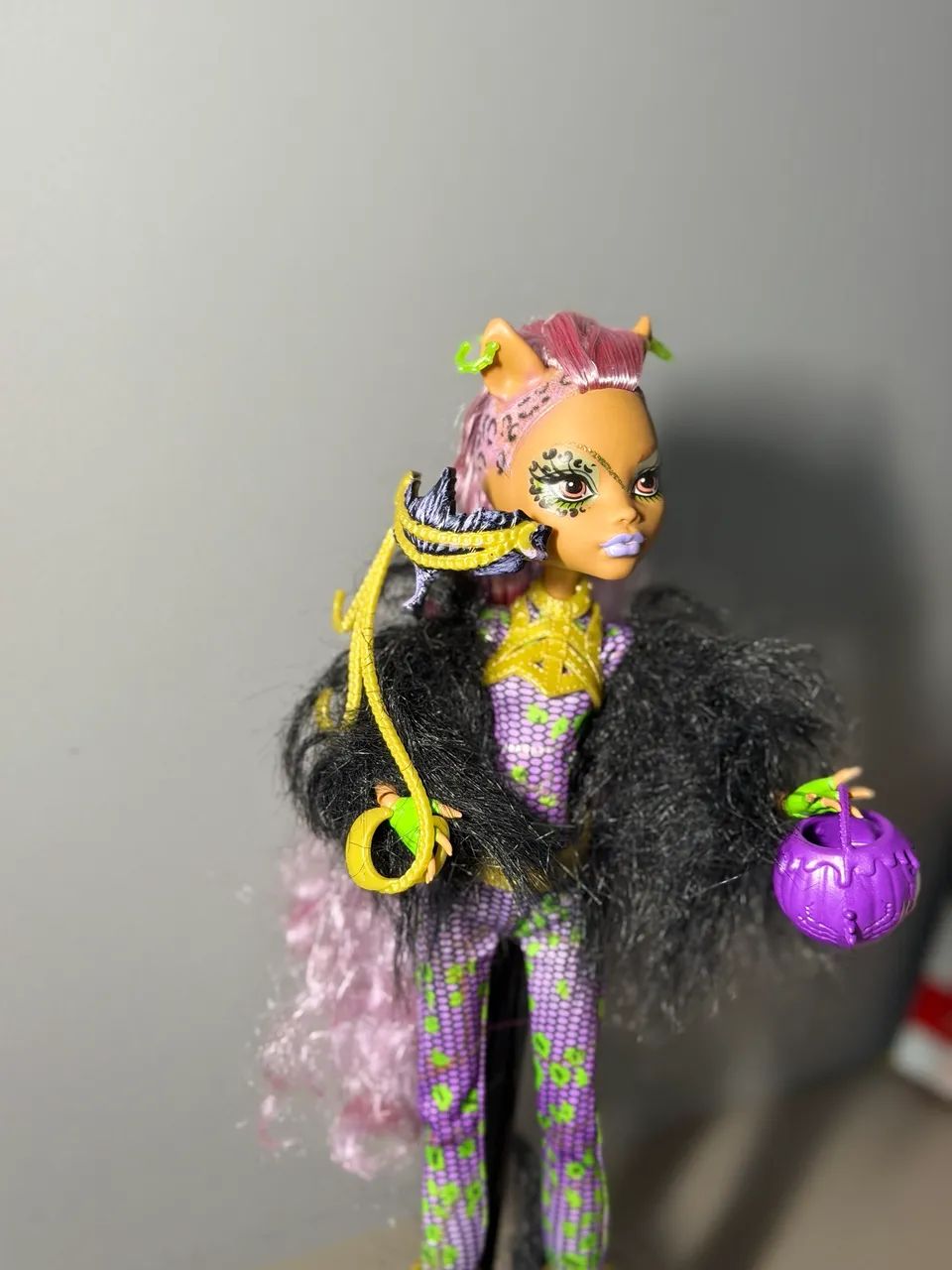 Boneca Clawdeen Wolf Ghouls Rule Monster High G1 - Foto 4