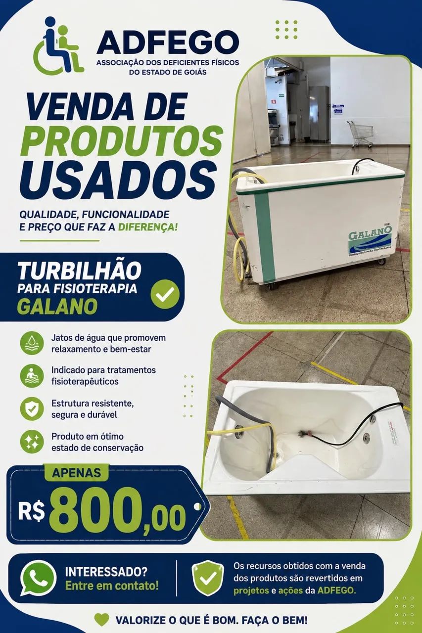 Turbilhão para Fisioterapia  - Foto 2